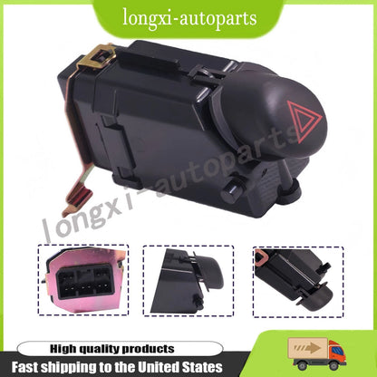 Hazard Flasher Switch for Jeep Liberty (2002–2007) 56010158AC 56010158AD