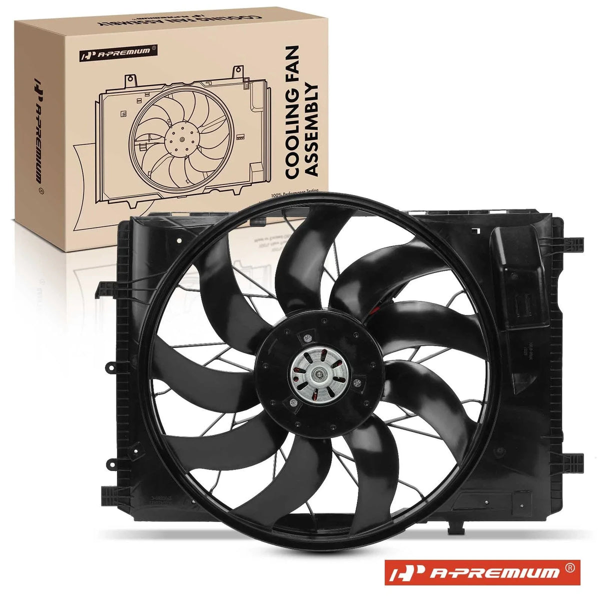 Cooling Fan Assembly for Benz E550 (2007–2010)