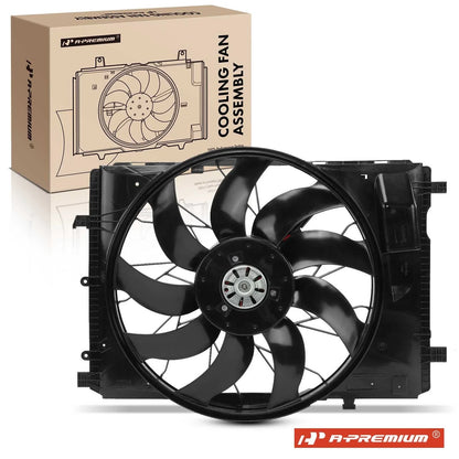Cooling Fan Assembly for Benz E550 (2007–2010)