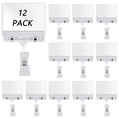 12X Rotating Clip Swivel Sign Holder for Various Applications