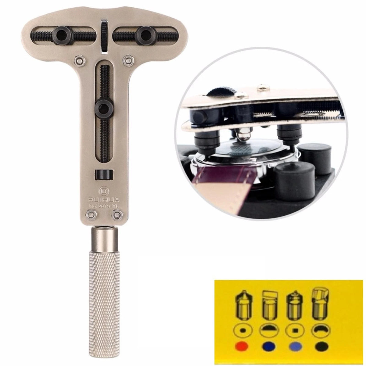 65mm Metal Watch Back Wrench for Watchmaker Repairing Tool