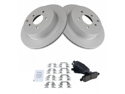 Brake Pad and Rotor Kit for Infiniti M35h (2012–2013) 62976FSWS