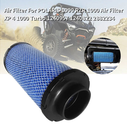 Air Filter for Polaris RZR XP 4 Turbo 1000 (2017–2023) Repl # 1241084