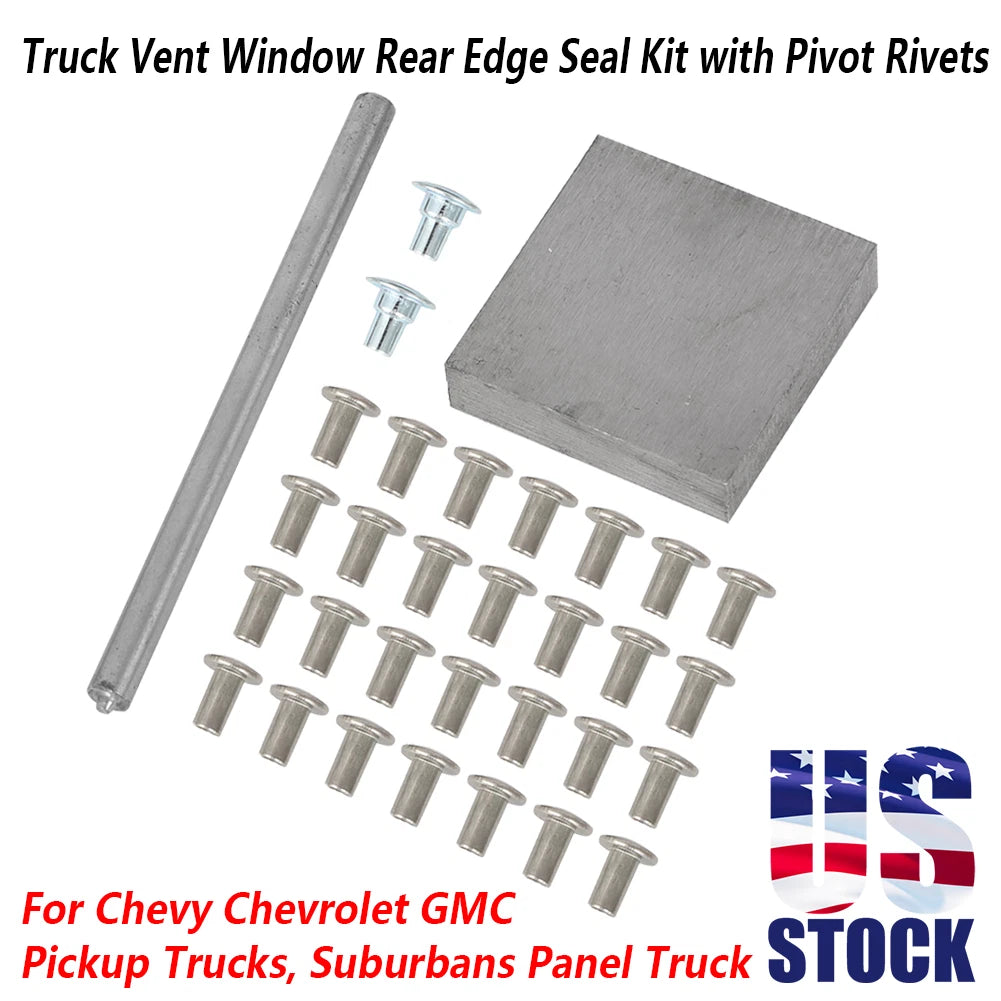 Vent Window Rear Edge Seal Kit for Chevy Truck (1951–1954) 1213-KP