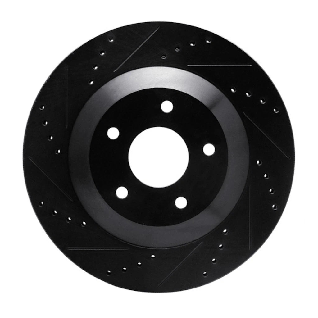 Rotor Set for Cadillac XLR (2004) | Drilled and Slotted | ALX-PAU-DF-8002-46026-CLA1