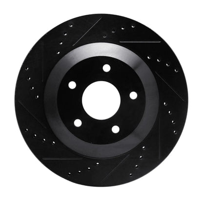 Rotor Set for Cadillac XLR (2004) | Drilled and Slotted | ALX-PAU-DF-8002-46026-CLA1