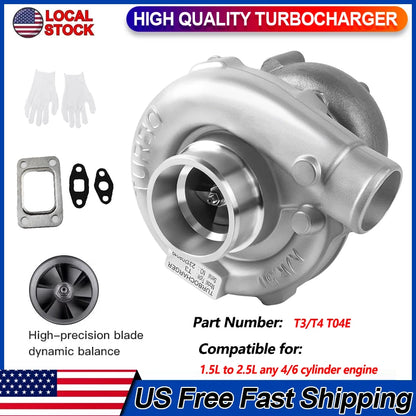 T04E Turbo Charger for T3/T4 (400+HP Boost Stage III)