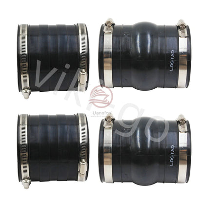 Exhaust Hose Bellows for OMC Volvo Penta 4.3/5.0/5.7L (Upper Lower Rubber)
