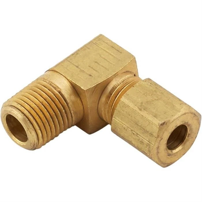 Brass Compression Fitting 3/16 Tube to 1/8 NPT 90 Degree - 9176932