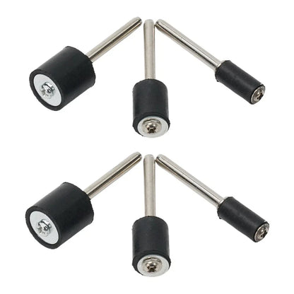 Sanding Mandrels Set of 3 for 1/8 Inch Shank (6.35/9.5/12.7mm)