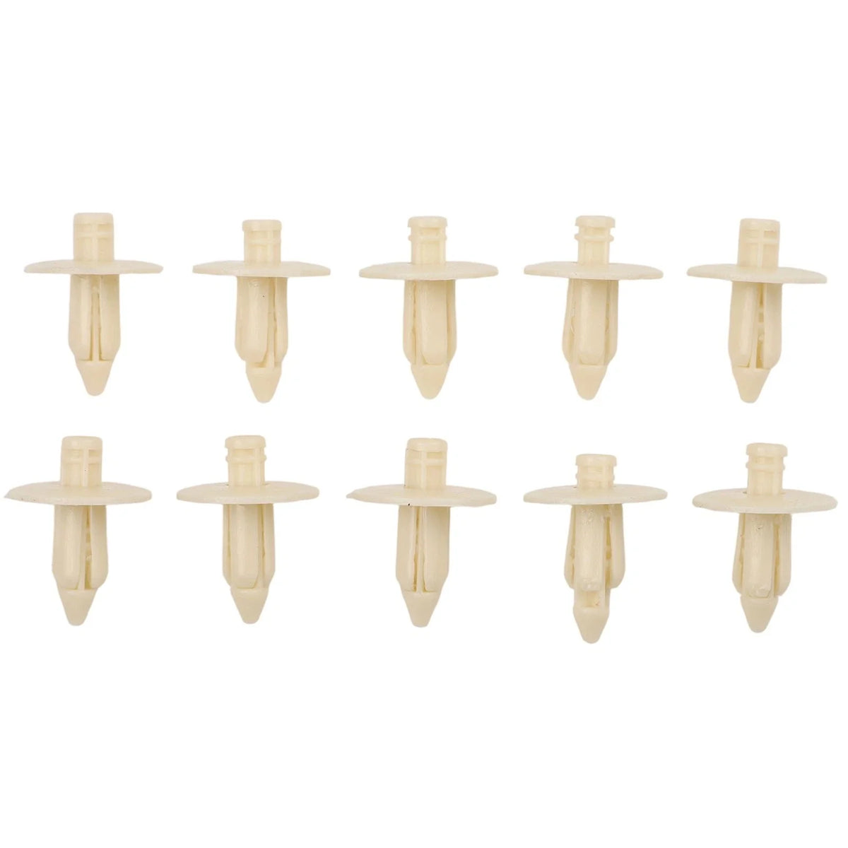 10X Plastic Push Rivets for Car Fender Cover Hole Retainer