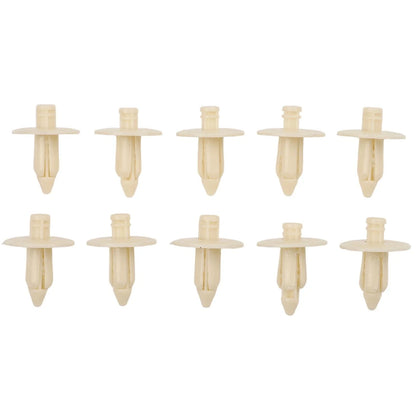10X Plastic Push Rivets for Car Fender Cover Hole Retainer