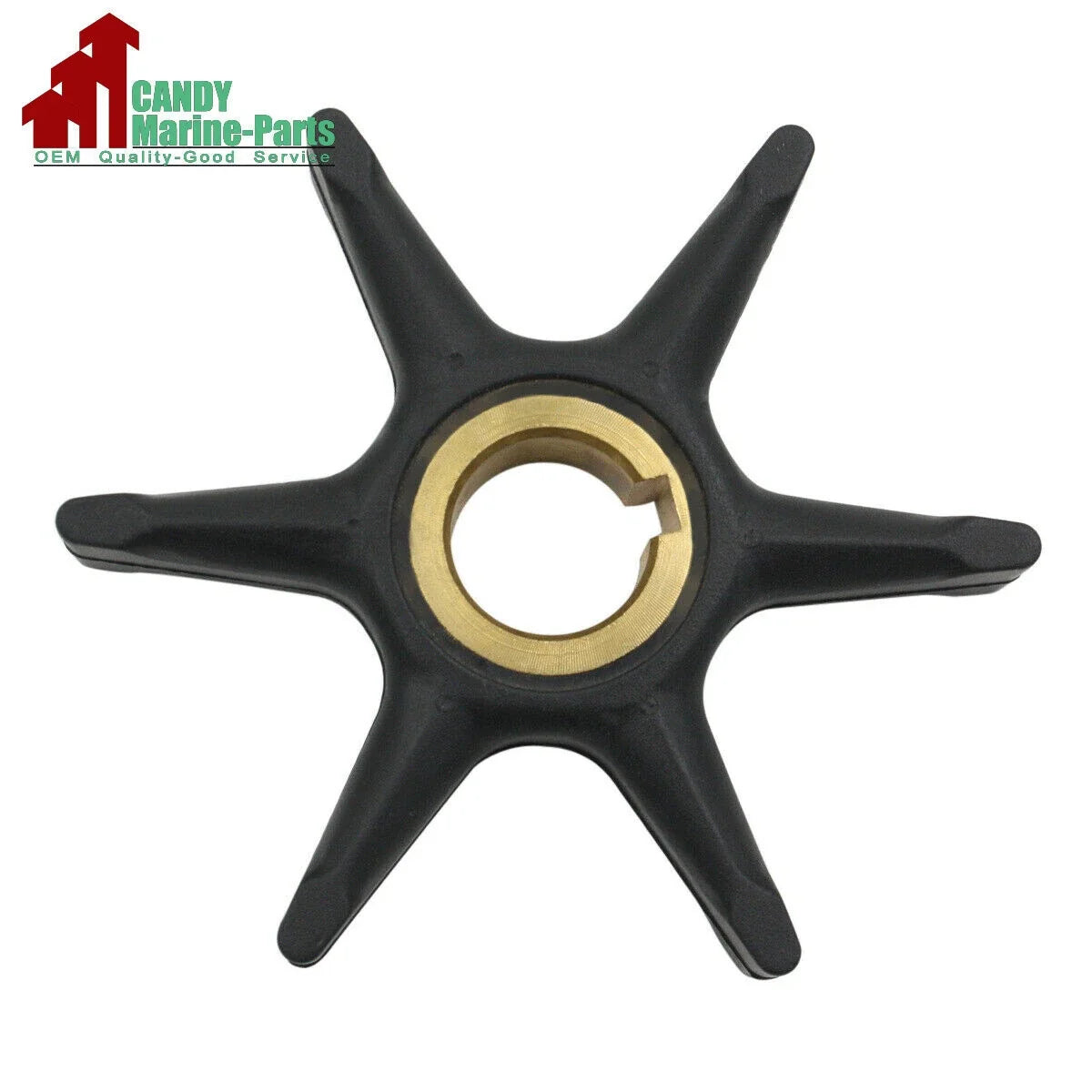 Water Pump Impeller for Johnson Evinrude OMC Outboard (377178, 775519)
