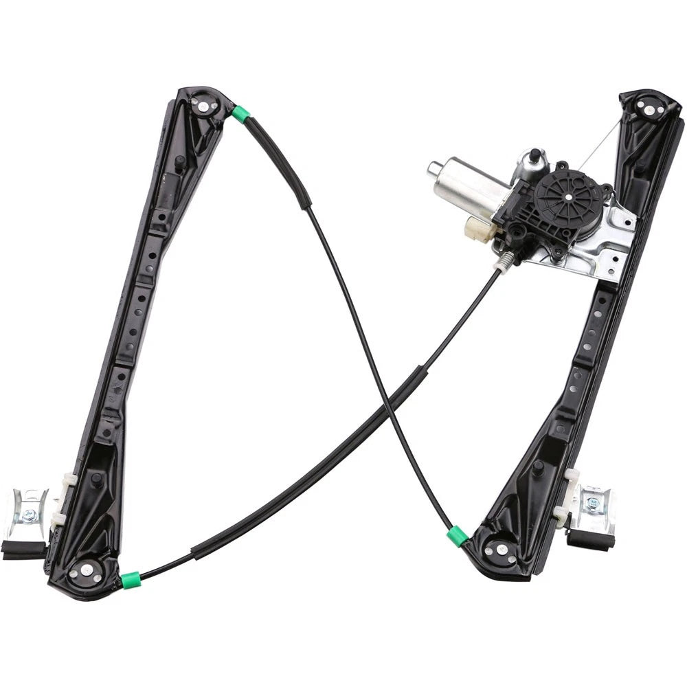 Front Right Window Regulator w/ Motor for Lincoln LS (2000–2002) 17-00034AN, 11700034-101, 82-3006BR, XR837314, YW4Z5423208AA