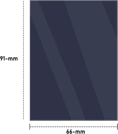 500 Pcs Black Card Sleeves Toploaders for Trading Card (No Part Numbers)