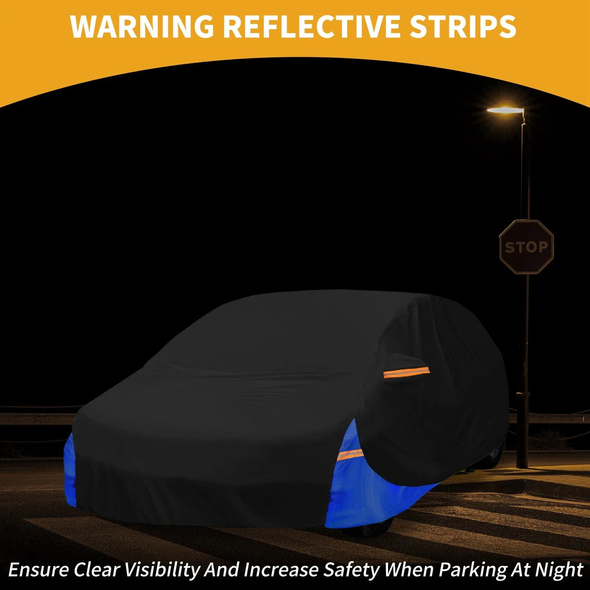 Waterproof Car Cover for Ford Fiesta (2011–2023) 210D-PU, Zippered, All Weather