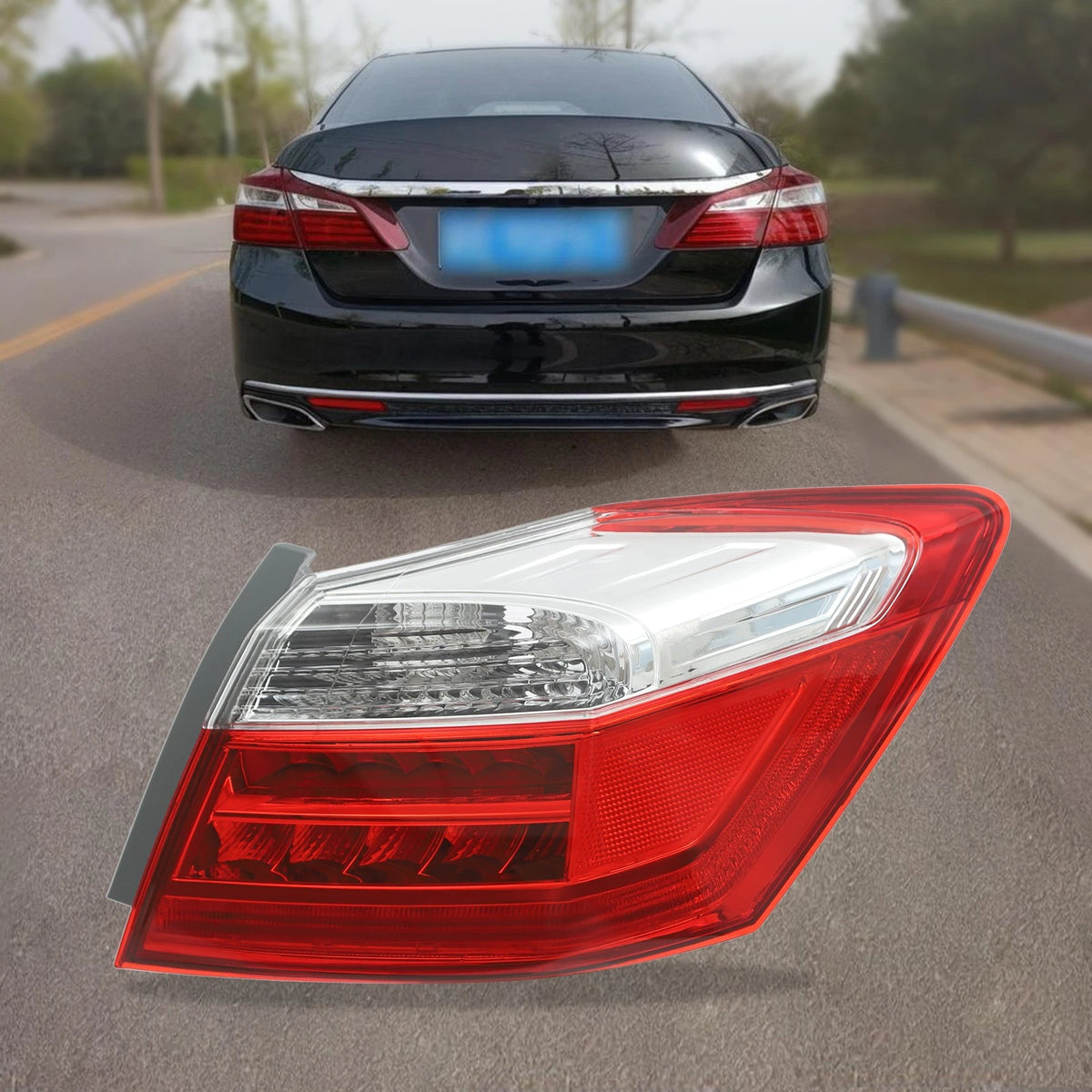 Right LED Tail Light for Honda Accord Sedan (2013–2015) 33500T2AA12, HO2805103
