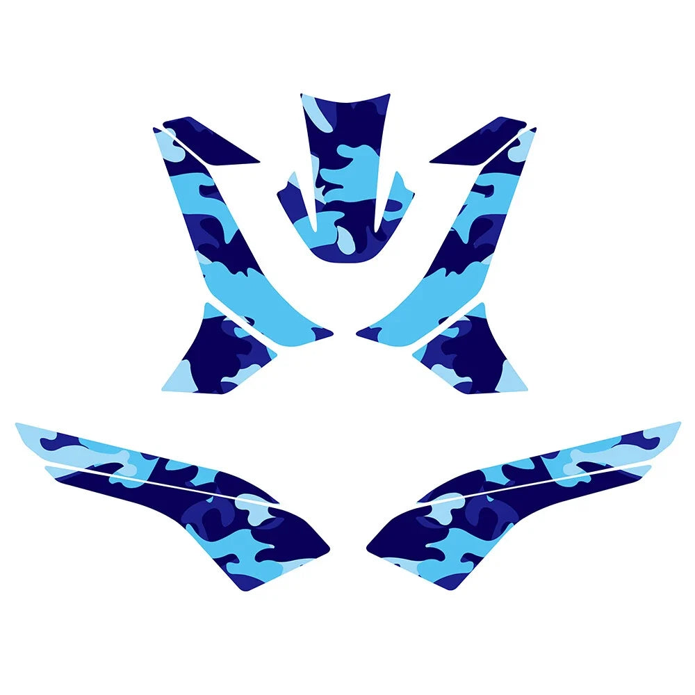 Graphic Decals Stickers Kit for Yamaha Zuma 125 BWS 125 YW125 (2009–2014)