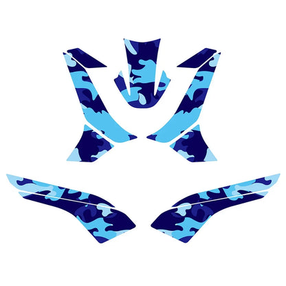 Graphic Decals Stickers Kit for Yamaha Zuma 125 BWS 125 YW125 (2009–2014)