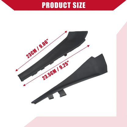 Front Windshield Wiper Side Cowl Extension Trim for Nissan Rogue (2014–2020)