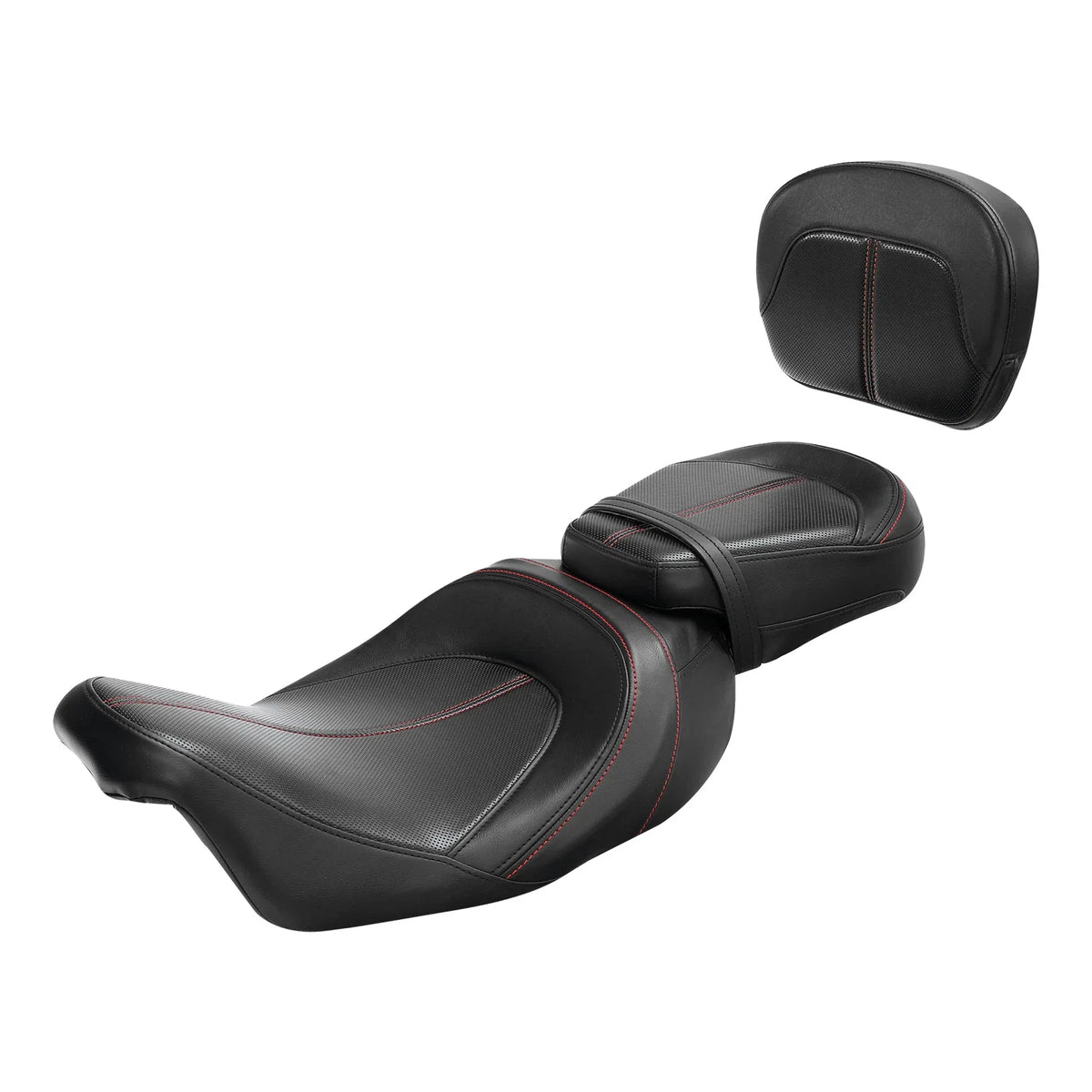 Seat Pad Set for Harley Touring Street Road Glide King (2009–2023)