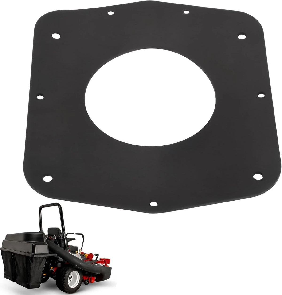 Gasket for Exmark Lazer, Radius Ultra Vac Bagger