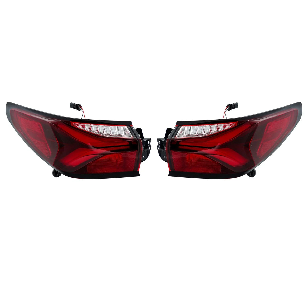 2X Tail Light Assembly for Chevrolet Blazer (2019–2022) Black LED