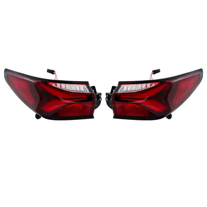 2X Tail Light Assembly for Chevrolet Blazer (2019–2022) Black LED