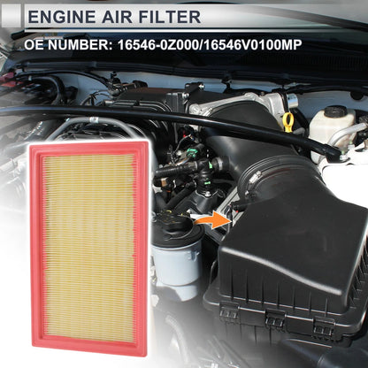Engine Air Filter No. 16546V0100 for Nissan Quest 3.5L (2004–2017)