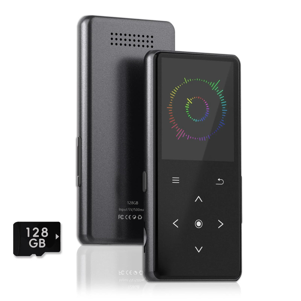 128GB MP3 Player with Bluetooth for Portable Music (No Specific Years)