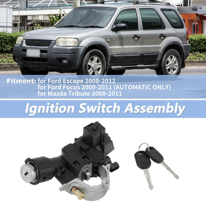 Ignition Lock Cylinder 989-019 for Ford Escape (2008–2012) with 2 Keys