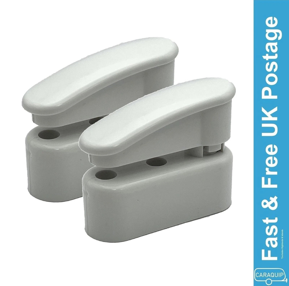 2X Adjustable Plastic Turnbuckle Catch for Caravan Motorhome Boat (86832W)
