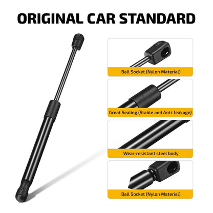 Set of 2 Gas Struts for Pickup Topper Door Cap Canopy (90Lbs, 12-inch)