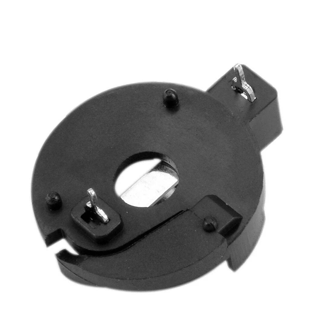 Set of 10 CR2016 Coin Cell Battery Holders for DIY Electronics