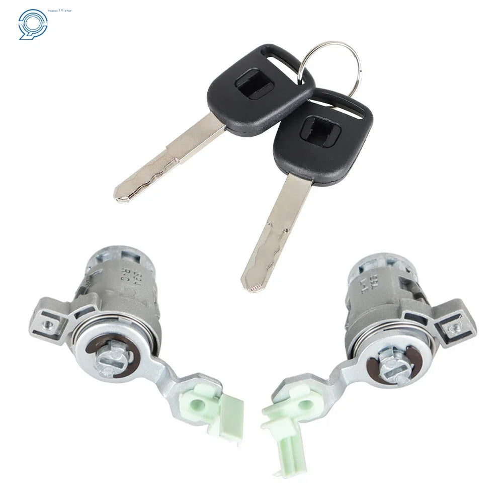 Set of 2 Door Lock Cylinders for Honda Civic (2001–2005)