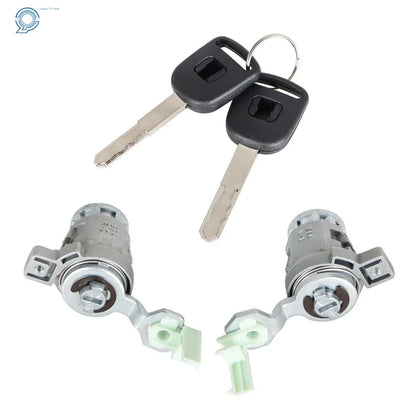 Set of 2 Door Lock Cylinders for Honda Civic (2001–2005)