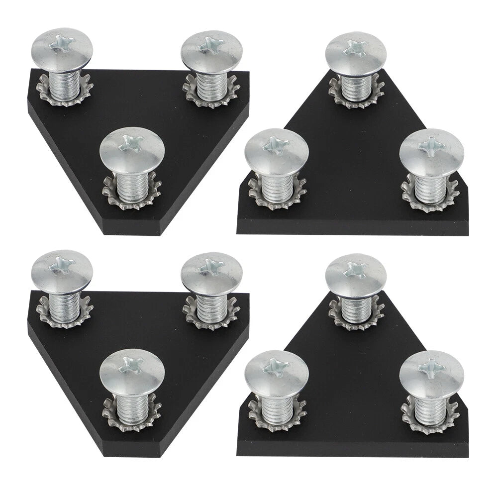 Door Hinge Nut Plate Backing Plates Kit for Ford F-1 F-2 F-3 F-4 (1948–1952)