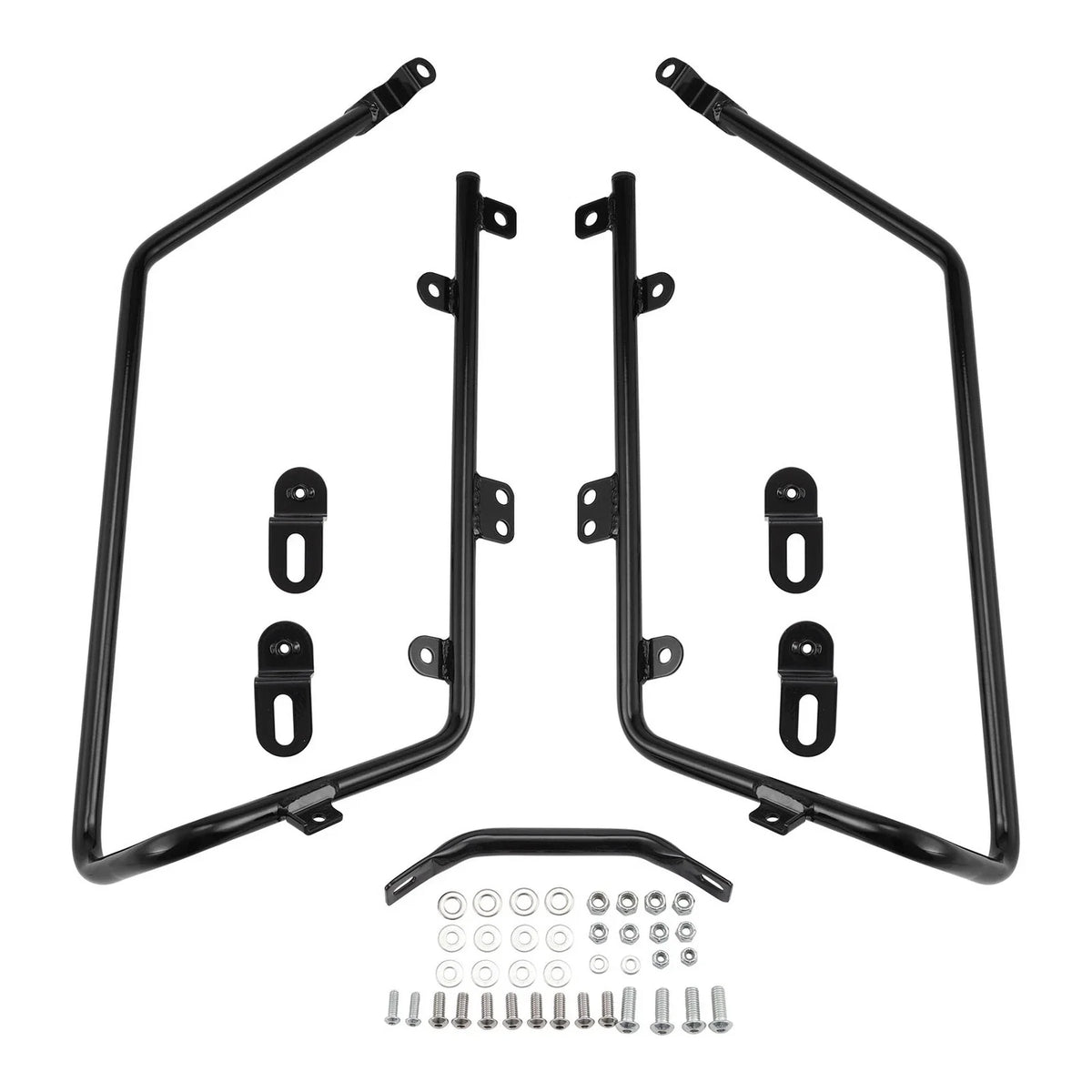 Hard Saddlebag Conversion Bracket Kit for Harley Dyna Street Bob Low Rider (2008–2017)