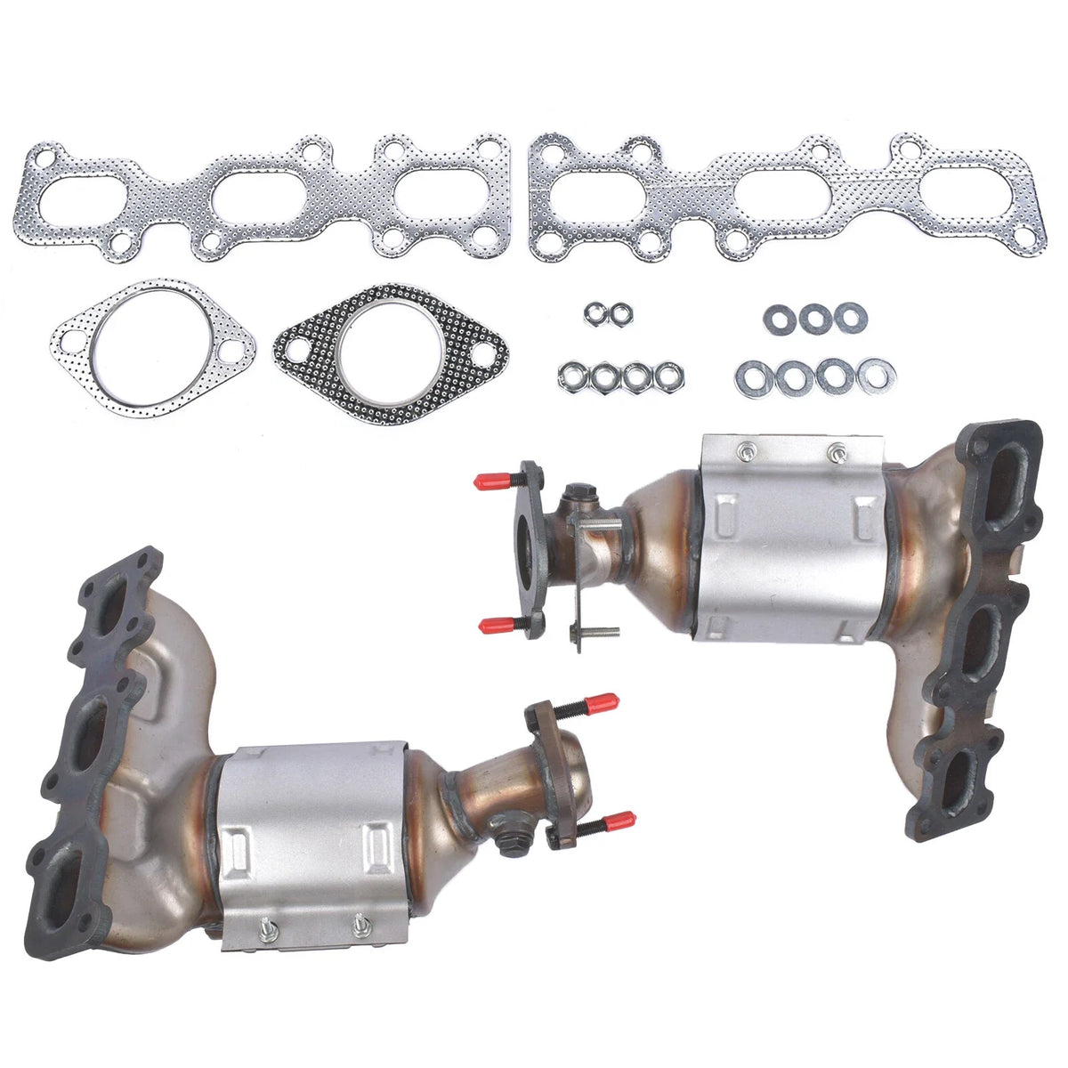 Pair Front Catalytic Converters for Ford Explorer Flex (2013–2019)
