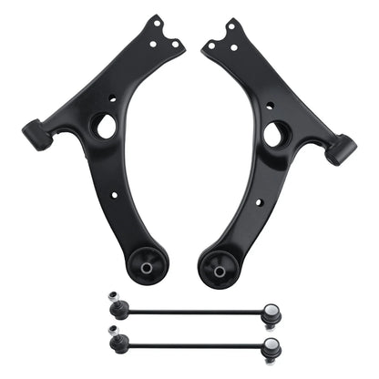 Set of 4 Front Lower Control Arms for Toyota Corolla Matrix Vibe (2003–2008) K640361