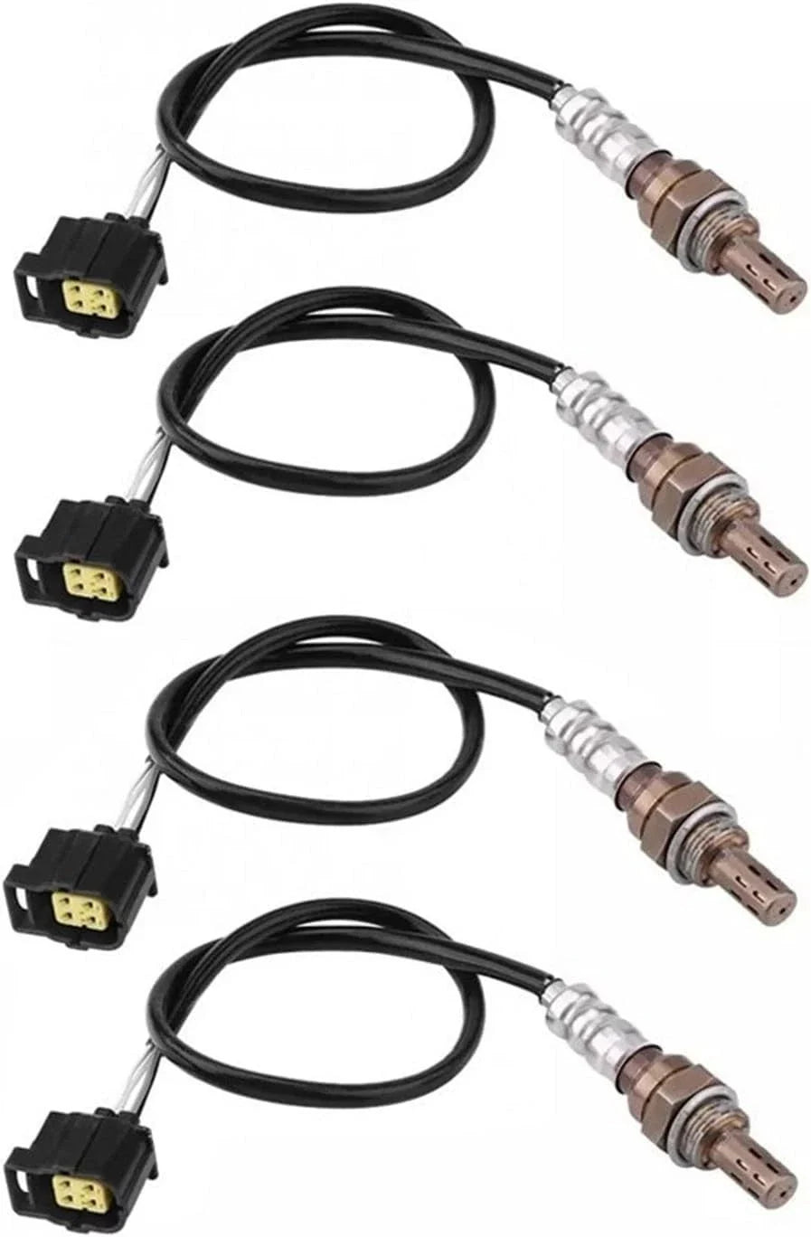 Set of 4 O2 Oxygen Sensors for Jeep Wrangler (2001–2018) V6 3.6L 3.8L