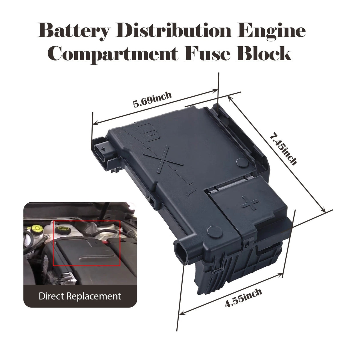 Battery Distribution Fuse Block for Chevrolet Malibu (2014–2016) 23223079 601-700