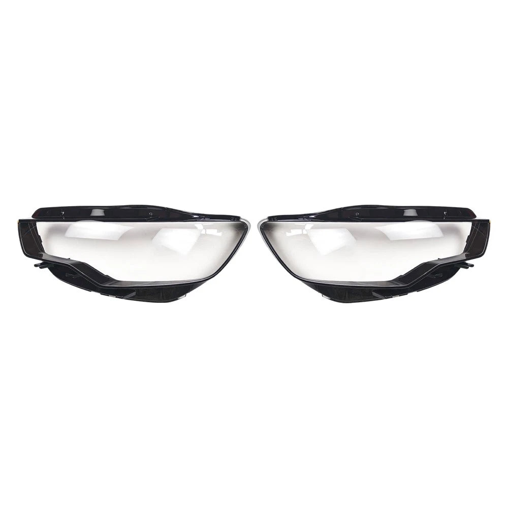 Clear Headlight Lens Covers for Audi A6 C7 (2011–2015) 4G0941044E, 4G0941044B