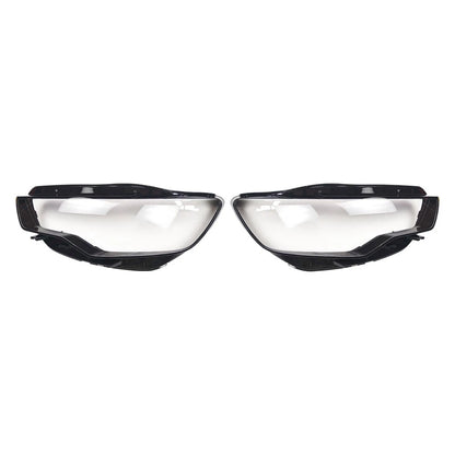 Clear Headlight Lens Covers for Audi A6 C7 (2011–2015) 4G0941044E, 4G0941044B