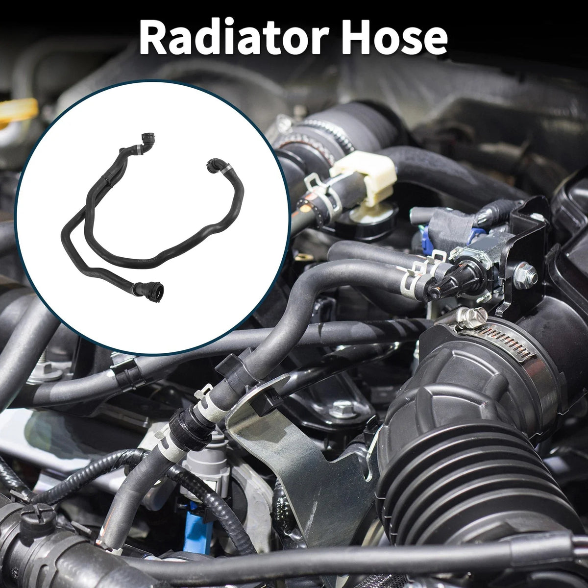 Radiator Hose for BMW X1 2.0L (2012–2015) No. 64219239779 Plastic