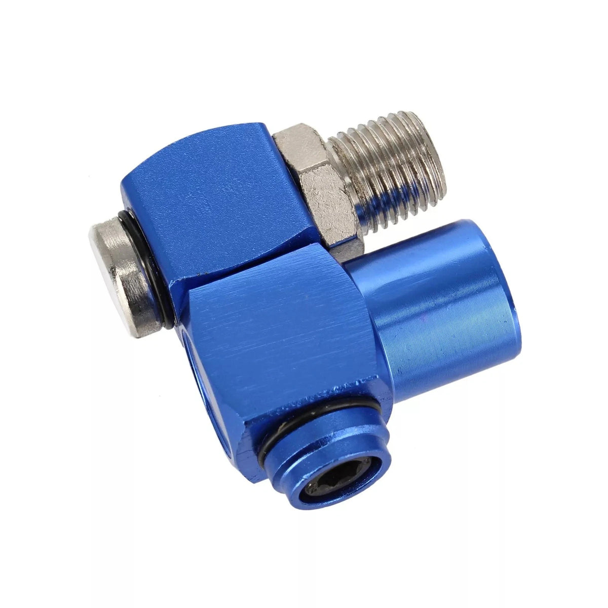 1/4" NPT 360° Swivel Air Hose Connector for Pneumatic Tools