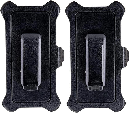 2X Replacement Belt Clip Holster for iPhone 17 ProMax, Black