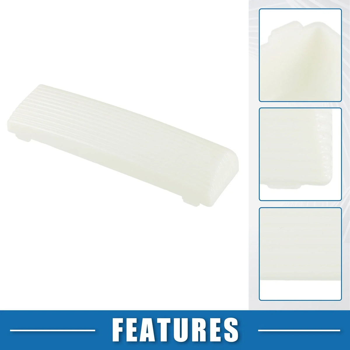 Set of 2 Dome Lamp Lens for Chevy Impala (White)
