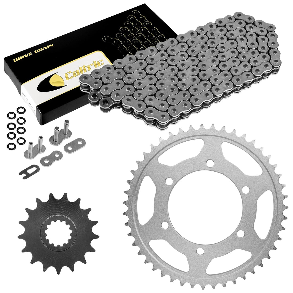 O-Ring Drive Chain & Sprockets Kit for Yamaha R1 YZF-R1 (2009–2014) EG1636FS112XO