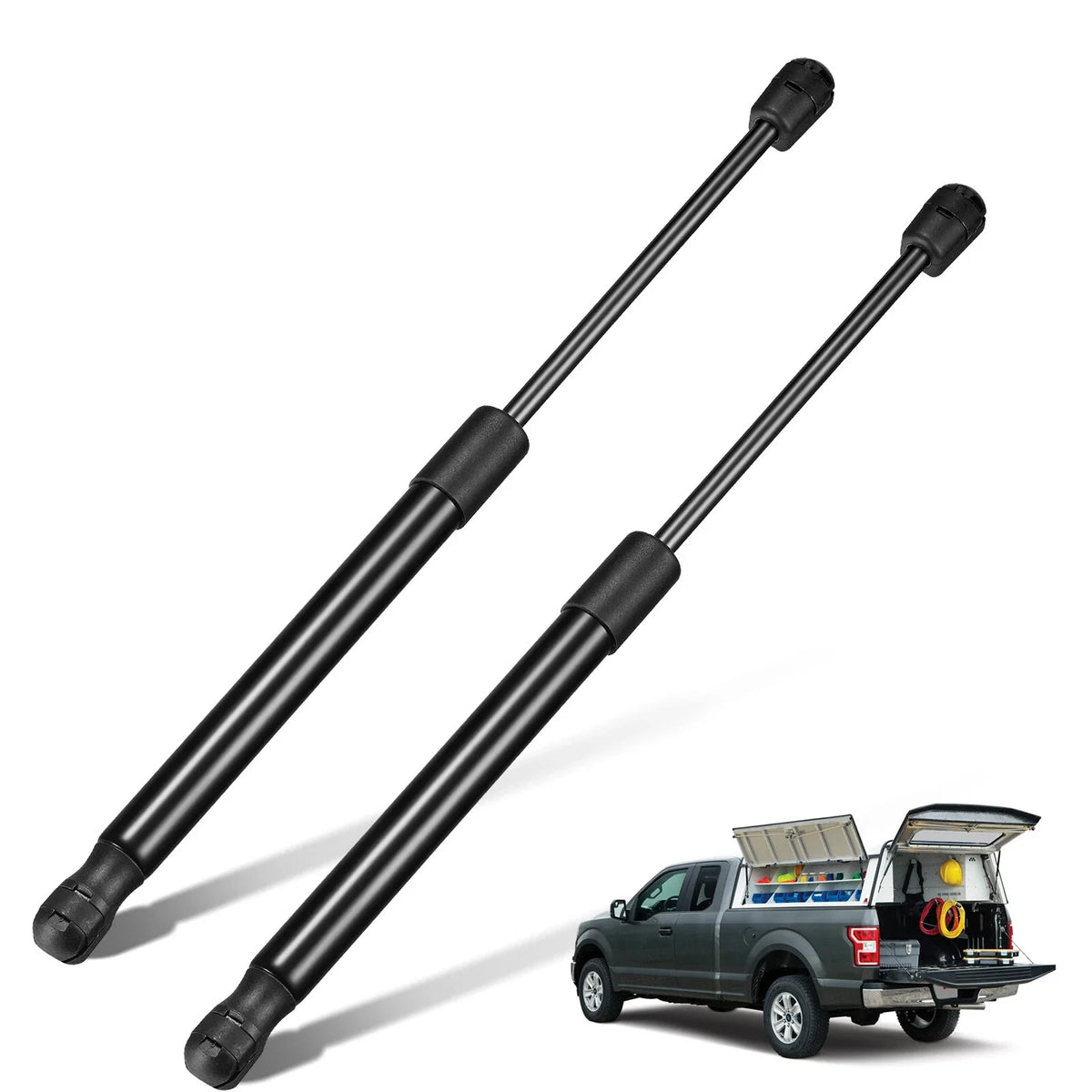 14 Inch Gas Struts for Camper Shell Window Truck Cap Canopy (30–133N)